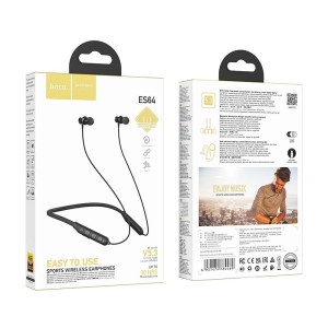 Bluetooth headset HOCO ES64 Sports, barva šedá