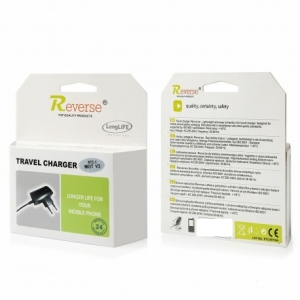 Cestovní nabíječ Reverse Mini USB (560mA), Motorola V3