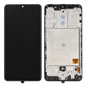 Dotyková deska Samsung A415 Galaxy A41 + LCD s rámečkem black - OLED