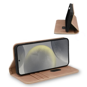 Pouzdro Book Wonder Smart Samsung A266 Galaxy A26 5G, blistr, barva cappuccino