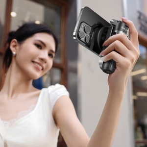 Selfie držák Blavec P05 Mini tripod, s funkcí stativu, bluetooth, magsafe, velikost 11,7 až 41,5cm, barva černá