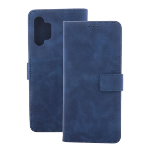 Pouzdro Book Smart Velvet iPhone 16e, barva modrá