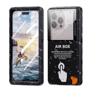 Univerzální vodotěsné pouzdro SHELLBOX AIRBOX 6.7, barva černá