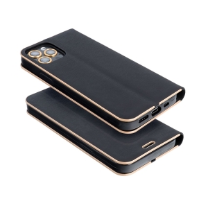 Pouzdro LUNA Book Samsung G556 Galaxy Xcover 7, barva černá