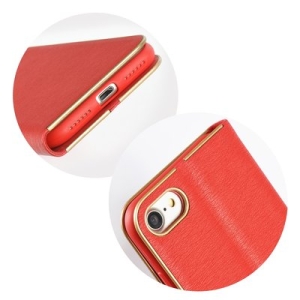 Pouzdro LUNA Book Samsung G556 Galaxy Xcover 7, barva červená