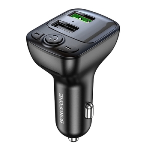 Transmiter FM Bluetooth Borofone BC41 Eminency MP3, Bluetooth, 2x USB, 18W, barva černá