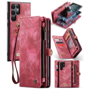 Pouzdro Book (Back Case) CaseMe Wallet 2v1, Samsung A366 Galaxy A36 5G barva magenta
