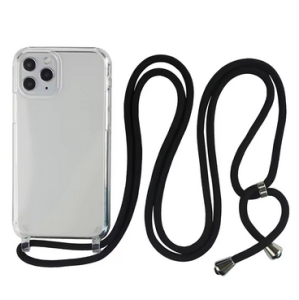 Pouzdro Back Case Strap iPhone 14, transparent