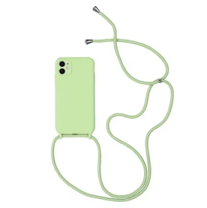 Pouzdro Back Case Strap iPhone 16, Lime