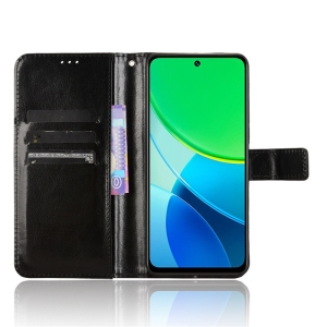 Pouzdro Book Magnet Vivo Y19s 4G, černá