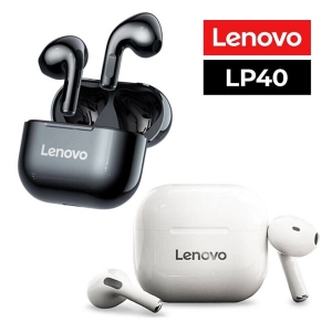 Lenovo LP40 bluetooth headset barva bílá