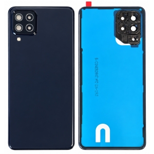 Kryt baterie Samsung A225 Galaxy A22 4G + sklíčko kamery black