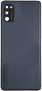 Kryt baterie Samsung A415 Galaxy A41 + sklíčko kamery black