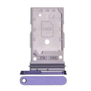 Držák (šuplík) SIM Samsung S921, S926 Galaxy S24, S24 Plus cobalt violet