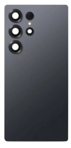 Kryt baterie Samsung S938 Galaxy S25 Ultra + sklíčko kamery titanium black