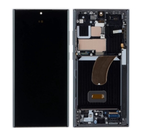 Dotyková deska Samsung S918 Galaxy S23 Ultra + LCD s rámečkem black - OLED