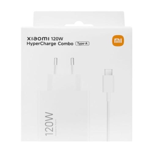 Nabíječ Xiaomi MDY-14-EE 120W GaN Fast Charge + kabel TYP-C (BLISTR) white