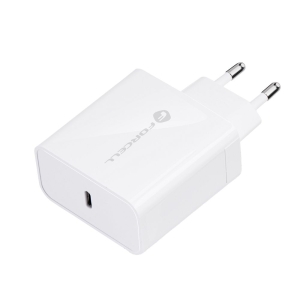 Nabíječka telefonu Forcell F-Energy USB C QC4.0 PD 45W, bílá