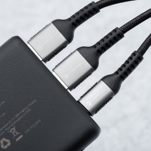 Powerbanka Forcell F-Energy Energo QC3.0 PD 22,5W 10000 mAh, černá