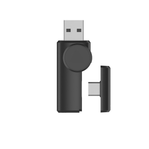 TWS sluchátka do uší Forcell F-Audio Super Clear Calls, ANC + ENC + DONGLE (bluetooth adaptér 2,04GHz), černá