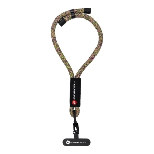 Nastavitelná šňůrka na zápěstí Forcell F-Design R10X40 (max. 20 cm v poutku) zelená