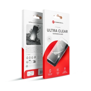 Tvrzené sklo pro iPhone 15 Plus Forcell Ultra Clear Glass černá