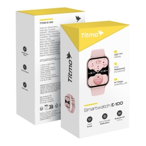 Smartwach TITMO E-100 (český jazyk), černá