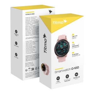 Smartwach TITMO O-100 (Český jazyk) růžová
