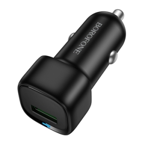 CL adaptér Borofone (BZ34) 1x USB A, 18W, QC 3.0, černá