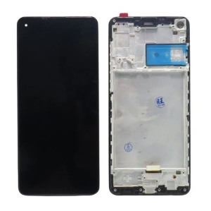 Dotyková deska Samsung A217F Galaxy A21S + LCD s rámečkem black - IN-CELL