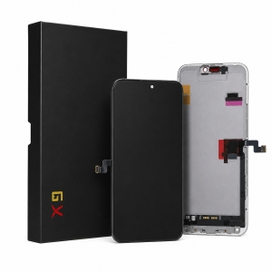 Dotyková deska iPhone 16 PRO + LCD black - GX OLED HARD