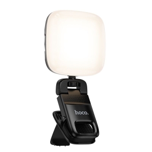 Mini LED lampa Hoco K29, 9 úrovní stmívání výplňového světla, černá
