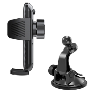 Držák do auta Blavec BH-19 na čelní sklo, palubní desku, barva černá