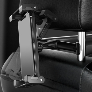 Držák do auta Blavec BH-17 na opěrku sedačky, pro mobilní telefon a tablet, barva černá