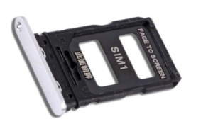 Držák (šuplík) SIM Xiaomi Redmi NOTE 14 Pro 5G purple