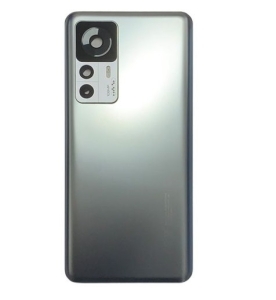 Kryt baterie Xiaomi 12T PRO + sklíčko kamery (200 MPx) silver