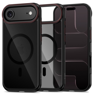 Pouzdro Back Case Tech-Protect Maghybrid, iPhone 17 Air, Black/Red