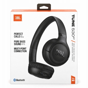 Sluchátka JBL T530BTBLK Tune 530, barva černá