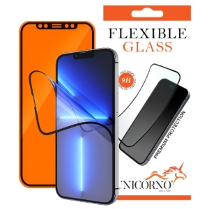 Tvrzené sklo FLEXIBLE NANO Samsung A165, A166, A176 Galaxy A16 4G/5G, A17 5G černá - Unicorno