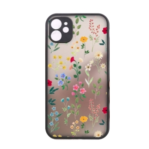 Pouzdro Back Case Field Flower iPhone 16 Pro Max, černá