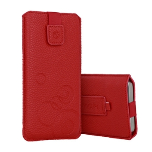 Pouzdro DEKO Wonder, velikost M (13,5 x 7,5 cm, např: iPhone 5, Nokia 215 4G, 225, 5310 2020), červená