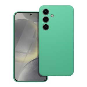Pouzdro Back Case Silicone Samsung A576 Galaxy A57 5G, barva mint
