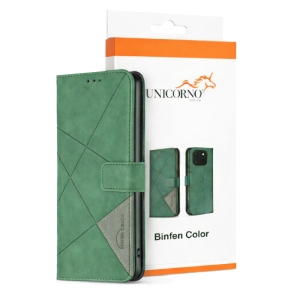 Pouzdro Book CaseMe Binfen Xiaomi Redmi Note 15 Pro Plus 5G, barva zelená