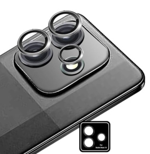 Unicorno ochranné sklo fotoparátu s aplikátorem Xiaomi Redmi NOTE 14 5G black