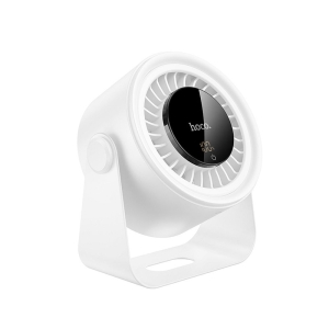 Mini stolní ventilátor Hoco HX66, 5 rychlostí, barva bílá