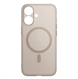 Pouzdro Back Case Thin iPhone 17, Light Brown