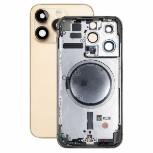 Kryt baterie + střední iPhone 14 PRO MAX gold