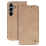 Pouzdro Book Wonder Smart Samsung A176 Galaxy A17 5G, blistr, barva cappuccino