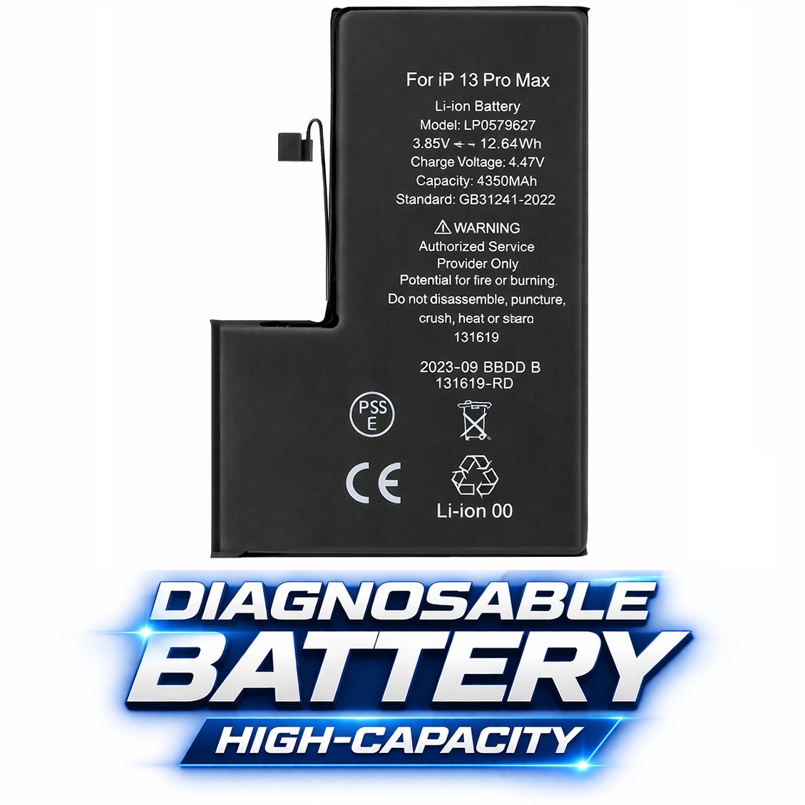 Baterie iPhone 13 PRO MAX 4620mAh Li-ion Diagnosable High-Capacity
