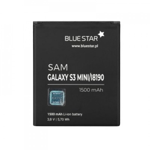 Baterie BlueStar Samsung i8190, i8200 Galaxy S3 mini EB-F1M7FLU 1500mAh Li-ion